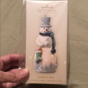 Hallmark Stanley T Starr Snoman Ornament